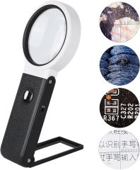 Class MG15 5X Led Işıklı El Tipi Katlanabilir Büyüteç